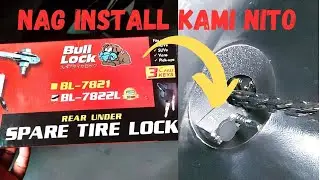 NISSAN TERRA 2018-2023 | SPARE TIRE LOCK INSTALL
