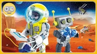 PLAYMOBIL in Space - Mars crash - Astronaut rescue mission * iOD | Android game for kids