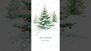 Happy Christmas My Friend #christmas #digitalcards #ecards #love #virtualcard
