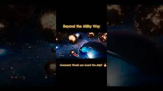 Galactic Arrival: When the Unknown Comes Closer #CinematicSpace #VFXEdit #SciFiReels #EpicSpace