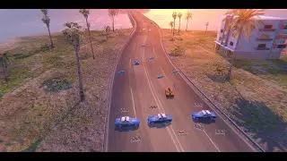 Florida Interstate Gameplay | Car Games | 4K