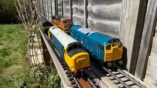 Video #88 - Gauge 1 Diesel Locomotive Class 25 | Class 37 | Class 66 | Dash 9 - Bucks Railway Centre