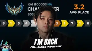 THE GAME THAT GOT ME TO CHALLENGER | TFT Set 14 VOD Review
