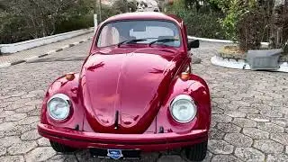 🔥 Cl&aacute;ssico RARO! VW Fusca Itamar 1996 Vermelho Sport + R$1.000 OU 38 MIL no PIX 🚀