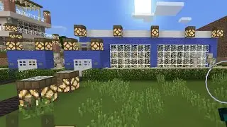 How to make a POLICE STATION in MINECRAFT creative mode | Speedbuild | #Gaming