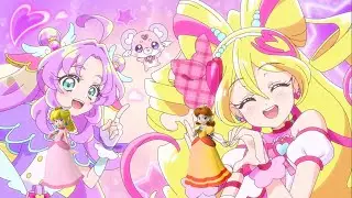 Kimi To Idol Precure Cure Idol x Cure Answer Baton Pass! (Meitantei Precure! Is all About To Start)