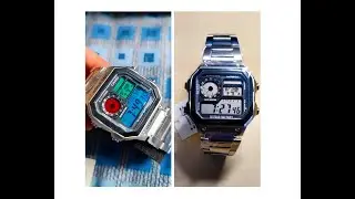 Casio Color screen Mod - G-shock - World time WIP modding Guide