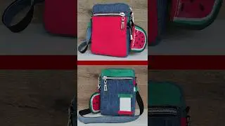 🥇The most trendy bag #shorts #denim #sew #sewing #oldjeans #diy