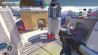 [Overwatch] POTG - D.Va bomb 4x kill / shutdown / team kill / 2x kill