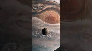 Mesmerizing view of an asteroid hitting Jupiter 🌌🔥 #shorts