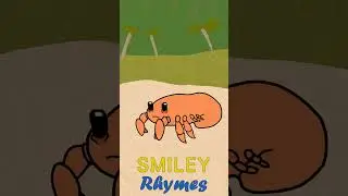 Hermit Crab Short - Fun Song for Kids #Shorts | Smiley Rhymes