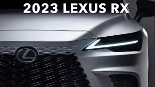 2023 LEXUS RX &mdash; OFFICIAL TEASER. FIRST LOOK