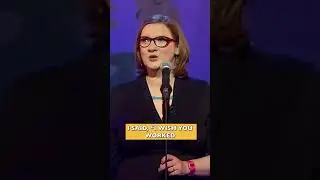 If only Tesco home delivery worked like this. #sarahmillican #standup #britishcomedy