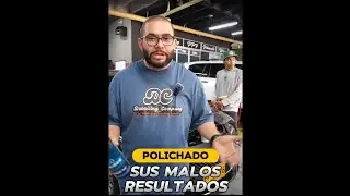 La Mala Pr&aacute;ctica del Polichado VS La Correcci&oacute;n de Pintura #correcciondepintura #detailing #cars