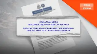 Bekas wartawan FMT ditahan Unit Siasatan Jenayah Terkelas