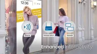 MagicINFO&trade; per gestire i contenuti sugli Smart Signage Display di Samsung