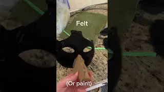 Crow mask tutorial!!! &hearts;️&hearts;️🍄🍄#maskmaking #antizoo #loveyourself #therian #crow