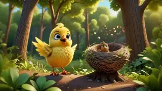 Baby Bird Learns to Fly | Sweet Learning Song for Kids | Nursery Rhymes and Baby Songs