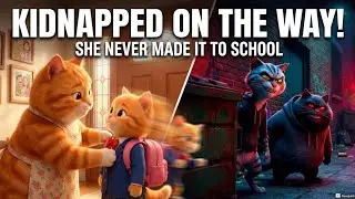 Kitten Kidnapped on the Way to School | Emotional Cat Story