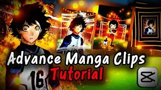 How to Make Advanced Manga Clips Edit Tutorial | CapCut Tutorial
