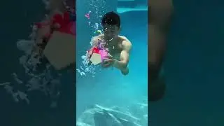 Underwater Rubik's Cube with Lego Sound!