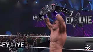 WWE 2k25 - ( Evolve ) Sean Legacy ￼vs Jackson Drake EVOLVE CHAMPIONSHIP 
