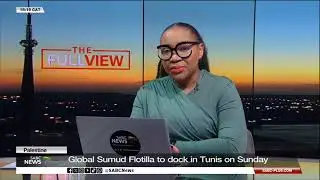 Global Sumud Flotilla carrying humanitarian aid to dock in Tunis on Sunday