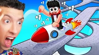 FUS&Eacute;E &agrave; +1 VITESSE PAR SECONDE DANS ROBLOX !