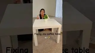 Home Reset Series Ep01: Fixing my Coffee Table☕️✨