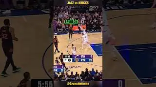 Эпический счёт 23-0 от &laquo;Никс&raquo; в стартовом матче против &laquo;Джаз&raquo; 🤯🔥 #nba