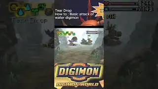 Digimon World - Tear Drop #retrogaming #digimon #digimonworld #digimonworld1 #psx