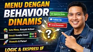 Stop Banyak Menu! Buat 1 Menu Dinamis di AppSheet (Logic & Expression)