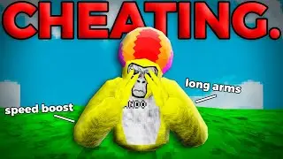 This Gorilla tag YouTuber is Cheating