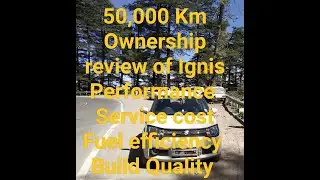 Maruti Suzuki Ignis Service Cost at 50,000 Km #marutisuzuki #ignis #servicecost
