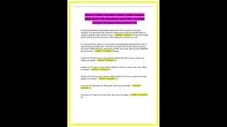 Illinois Public Adjuster Exam Latest Update 20252026 115 Questions and 100 Verified Correct Answers