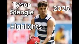 Tyson Stengle 2025 Highlights 🔥🥳🔥#afl