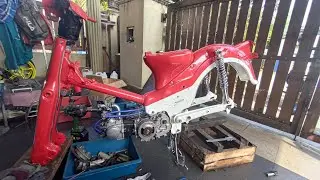 wiring honda Cub/C70 aftermarket (lampu bulat)