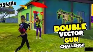 Double vector gun challenge in Heroic || free fire || Mr. Darkboy