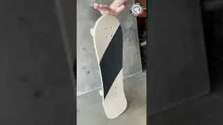 Custom Robot-Cut Skateboard/Longboard Mold // #Shorts