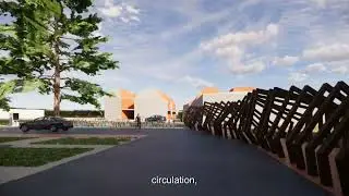 The Weave Plaza _ Architecture Video presentation  #walkthrough