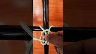 The BEST Lashing Knot for WOOD & IRON Rods You'll Ever Learn