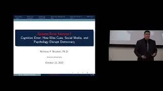 Cognitive Error: How Elite Cues Social Media and Human Psychology Disrupt Democracy