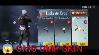 HOW TO GET FREE PERMANENT SKIN UMP ? OPEN LUCKY AIR DROP