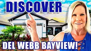Exploring Del Webb Retirement Community:  Del Webb BayView Villa In Parrish Florida | 55+ Community