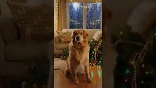 🎄😂 Cat Frames Dog for Christmas Fail #FunnyAnimals #Christmas