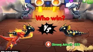 This dragon is very dangerous😳 | Fire + Smoke + Dust Dragon