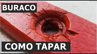 Como Tapar Buraco na Madeira