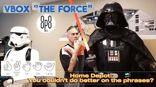 Обновите своего аниматроника Дарта Вейдера &mdash; Home Depot &mdash; Новый голосовой ящик (Vbox) Сила #звёзд...