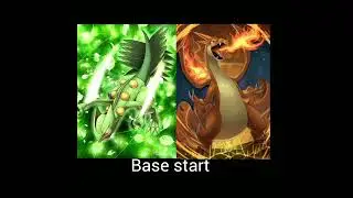 ASH CHARIZARD VS ASH SCEPTILE / WHO IS STRONGEST 🏁🤯🥵🥶💢💥#POKEMON