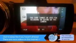 How to Fix Memory Card Problem on a Camera